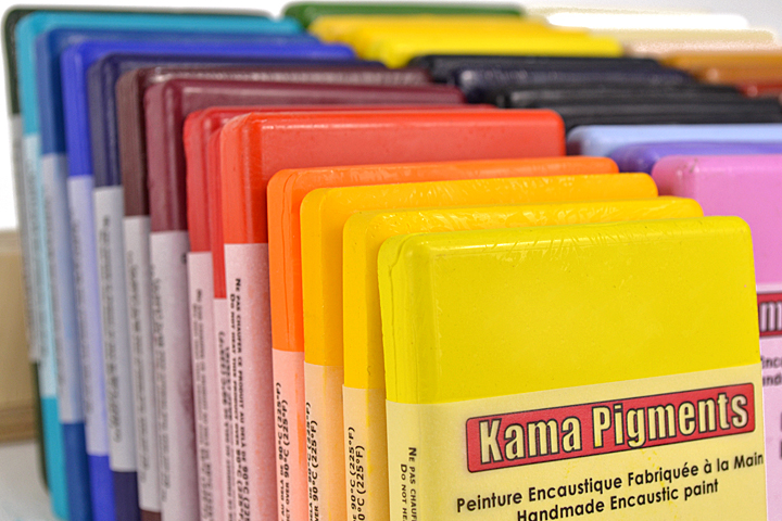 kama encaustic paints in kama products | kamapigment.com-english