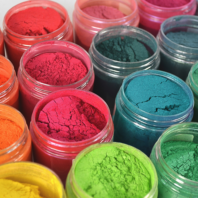 mica dry pigments  -english