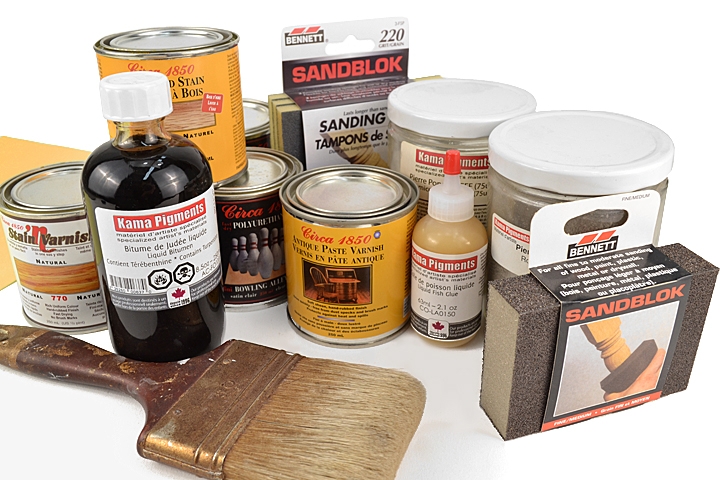 woodfinishing products in gilding | kamapigment.com-english