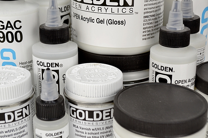  Golden Acrylic Polymer GAC-900 (Heat Set) Fabric
