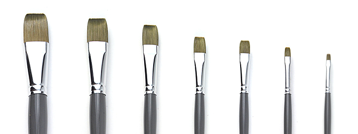 hj mightlon brushes in oil paints | kamapigment.com-english
