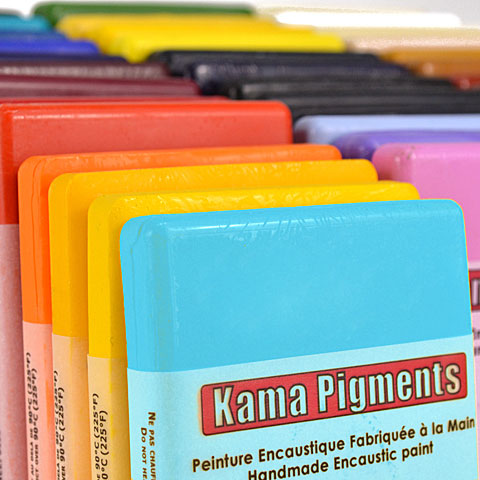 peinture encaustique kama
