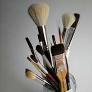 pinceaux pour l'aquarelle