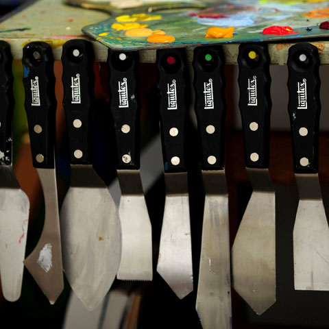 spatules à peindre liquitex freestye