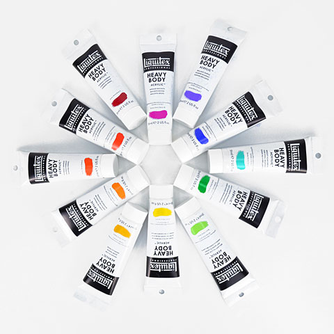 peinture acrylique heavy-body liquitex