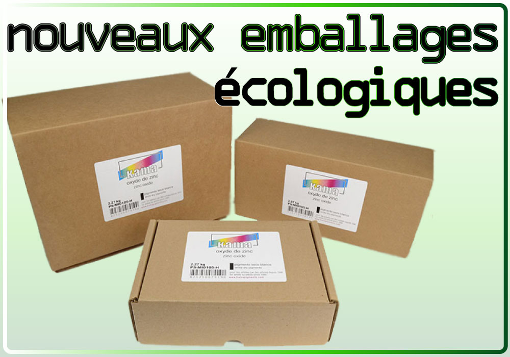 nouveaux emballages &eacute;cologiques recyclables ou compostables